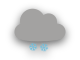 Slight snow fall